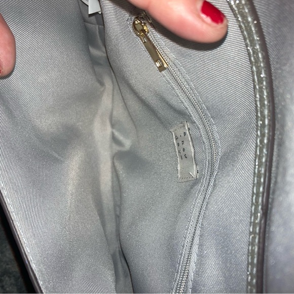 A New Day Pink Silver Glitter Clutch Handbag - Picture 3 of 6
